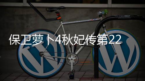 2关攻略第2保卫萝卜妃传4秋
