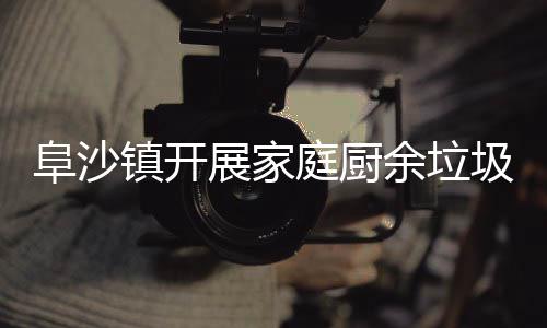 庭厨镇开展家传余垃类入户宣阜沙圾分