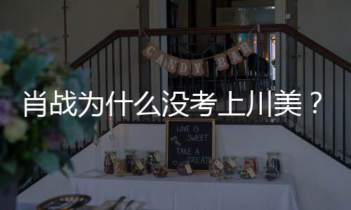 肖战肖么没美校门口战粉川美引热议考上为什为其集川庆生丝聚